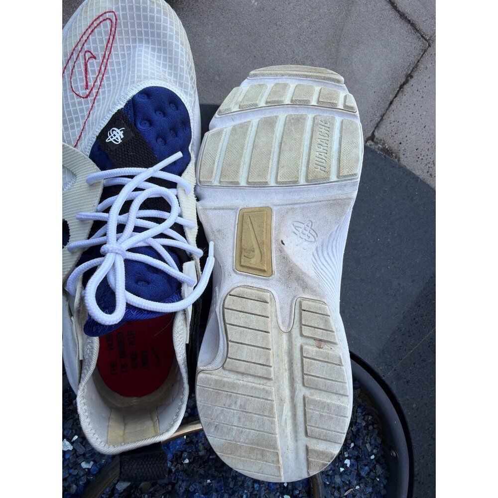 Nike Men Huarache Type Summit White Sneakers Size 11 - Picture 5 of 7